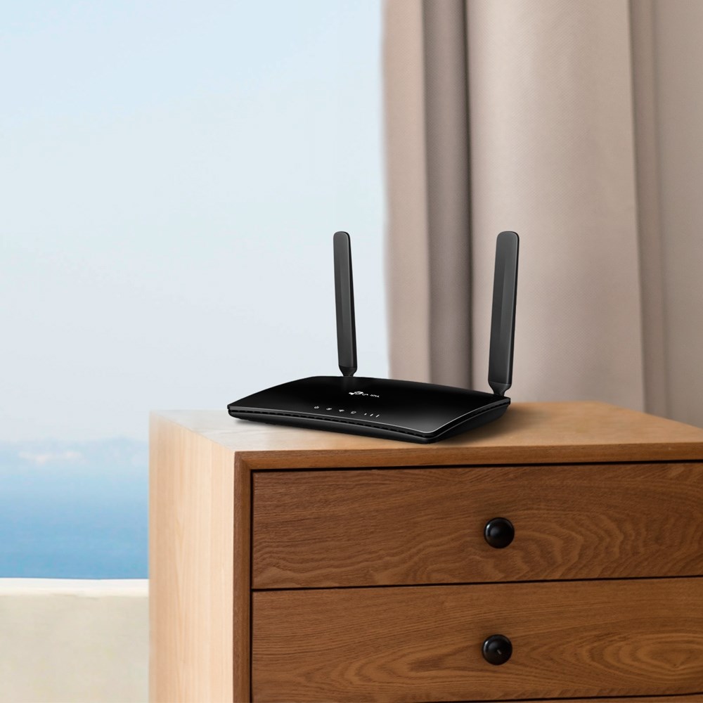 TP-LINK TL-MR6400 wireless router Single-band (2.4 GHz) Fast Ethernet 3G 4G Black - Afbeelding 5