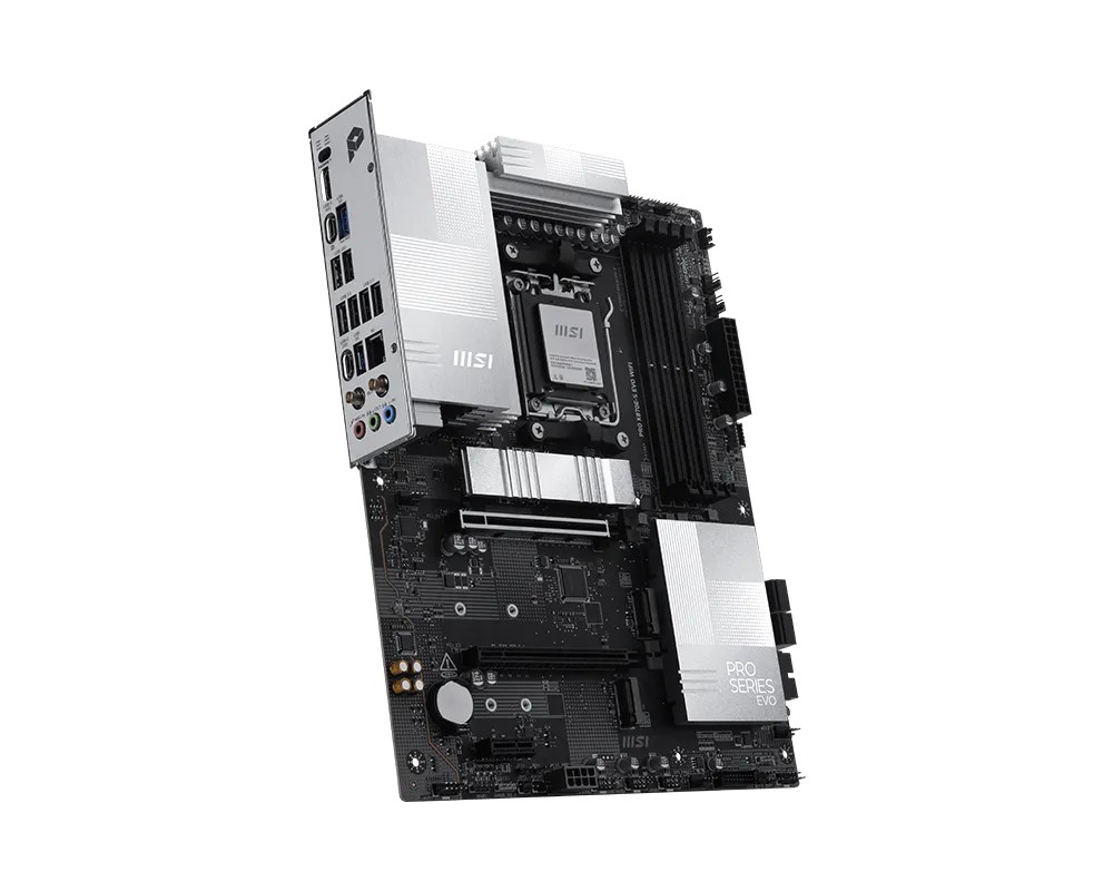 MSI PRO X870E-S EVO WIFI motherboard AMD X870E Socket AM5 ATX - Afbeelding 4