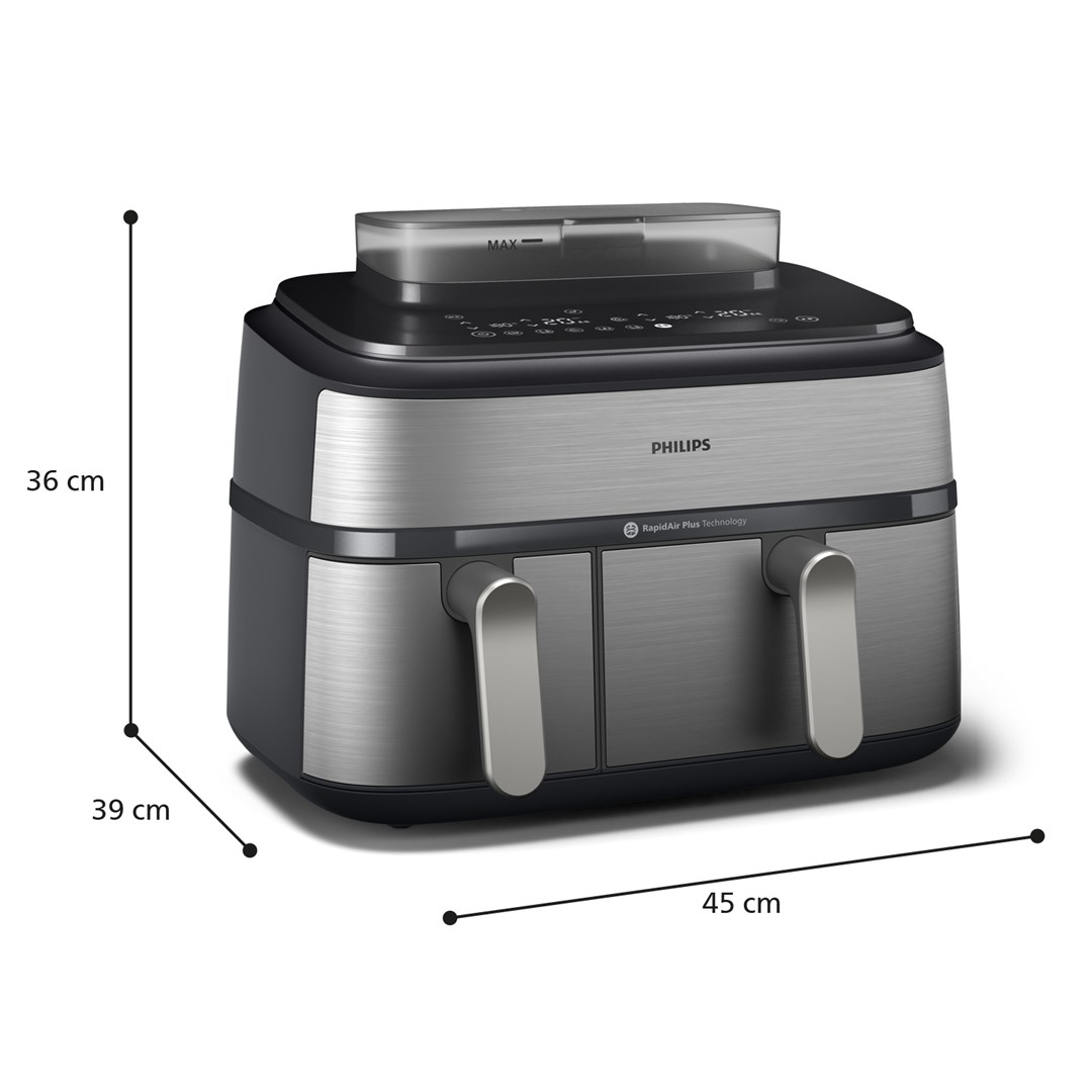 Non-fat fryer PHILIPS NA 555/00 - Afbeelding 6