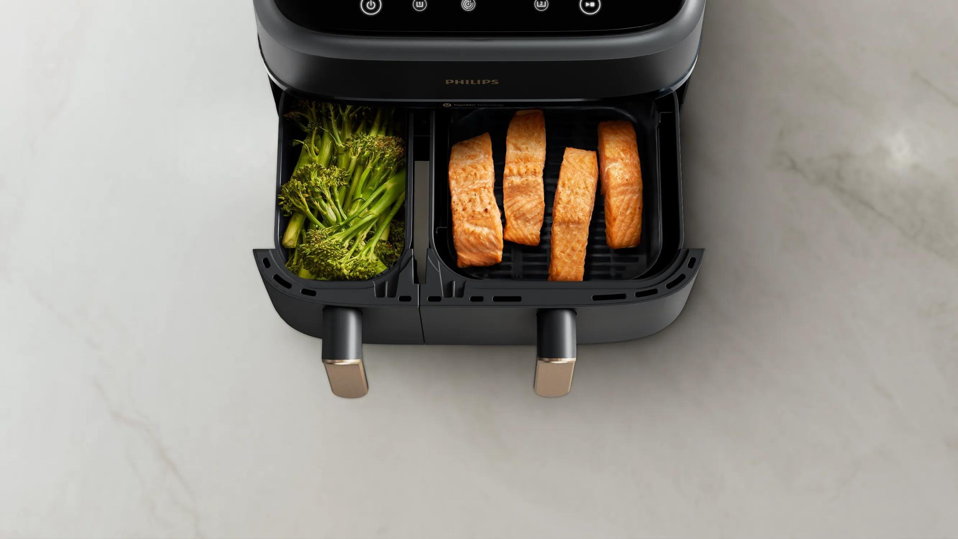 Philips 3000 series Dual Basket Airfryer - Afbeelding 3