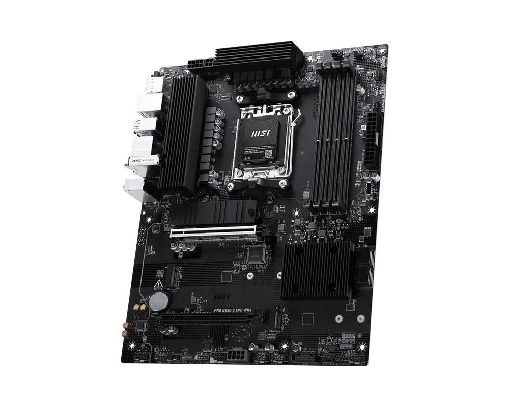 MSI PRO B850-S EVO WIFI motherboard AMD B850 Socket AM5 ATX - Afbeelding 3