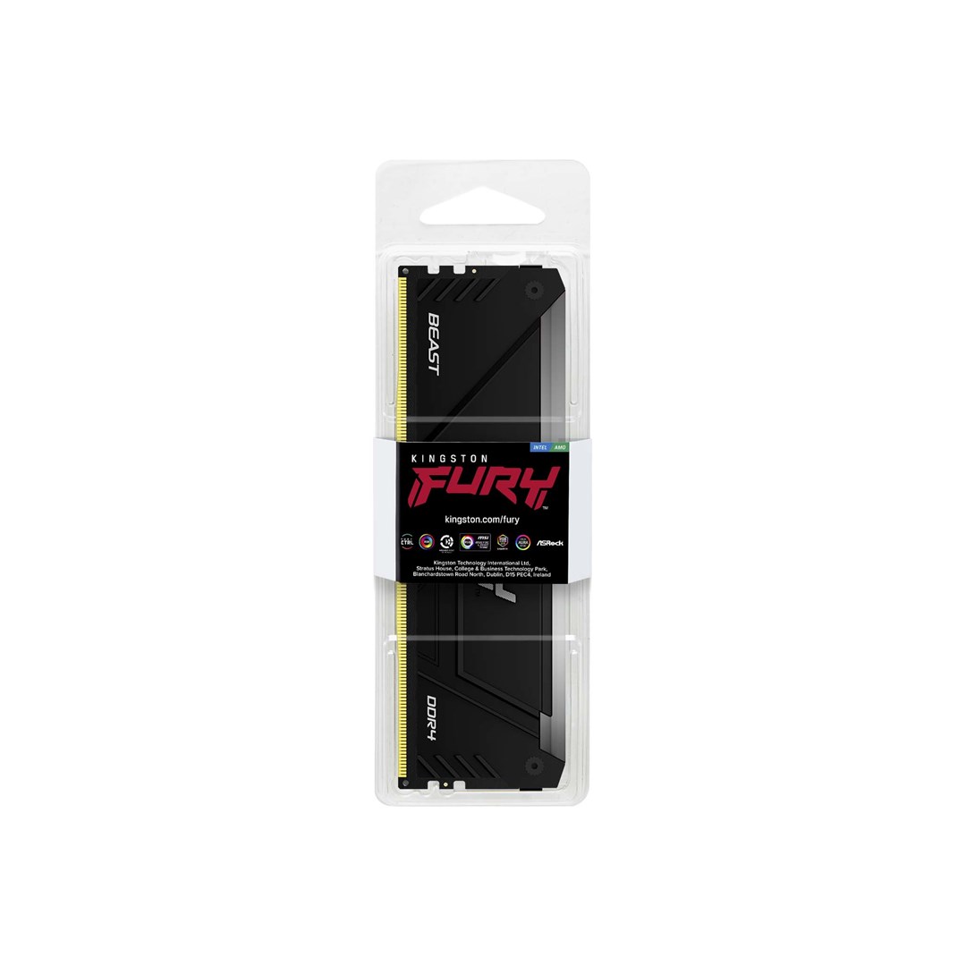 Kingston Technology FURY Beast 16GB 3200MT/s DDR4 CL16 DIMM RGB - Afbeelding 4