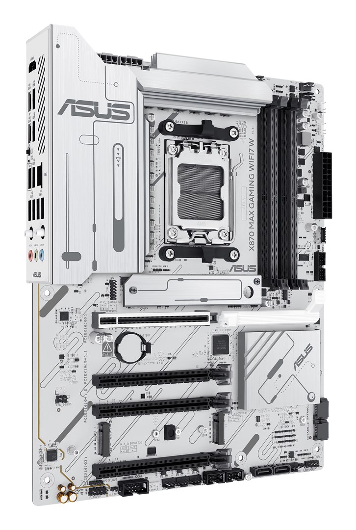 ASUS X870 MAX GAMING WIFI7 W AMD X870 Socket AM5 ATX - Afbeelding 3