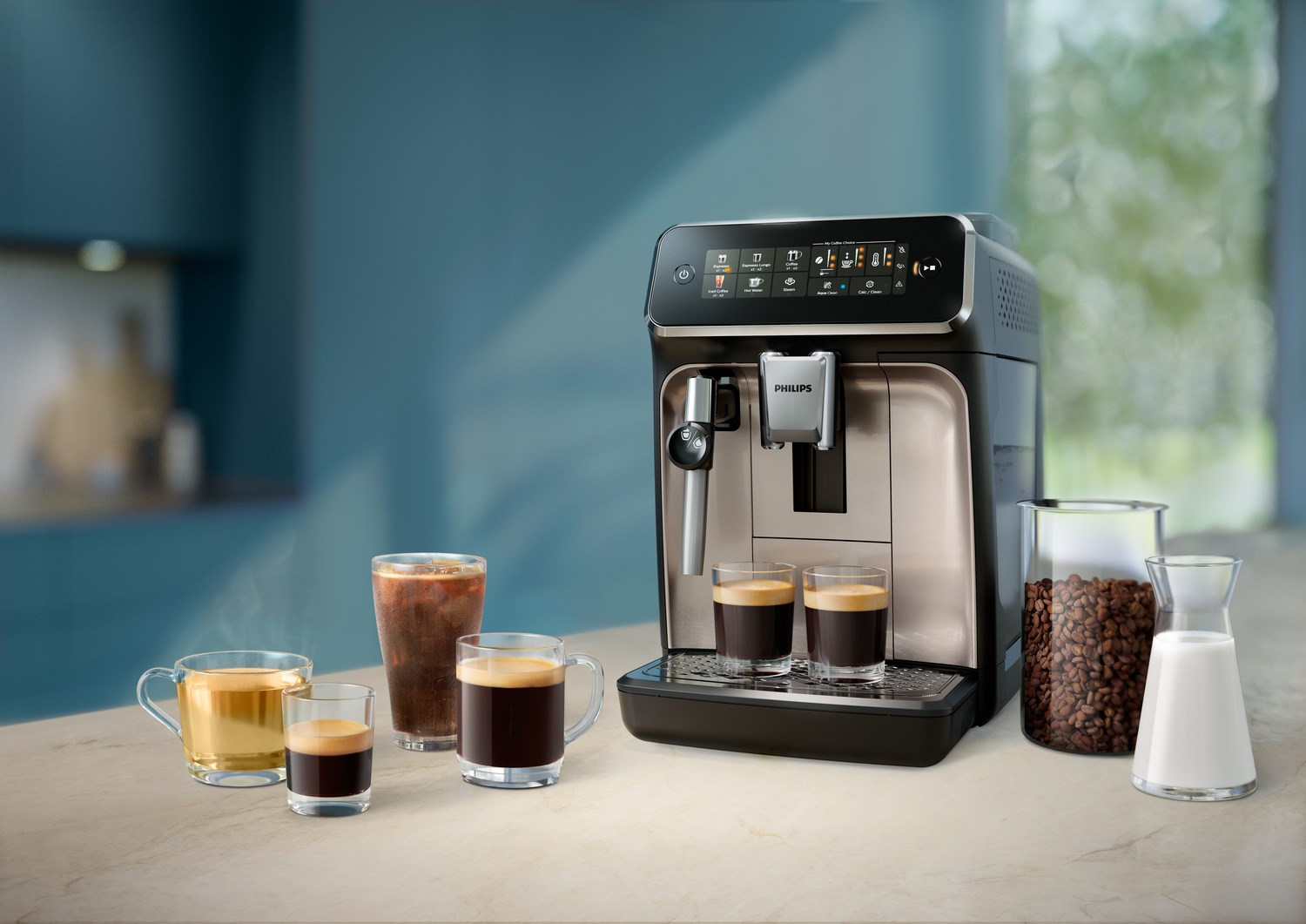 Philips EP3321/40 coffee maker Fully-auto Espresso machine 1.8 L - Afbeelding 3