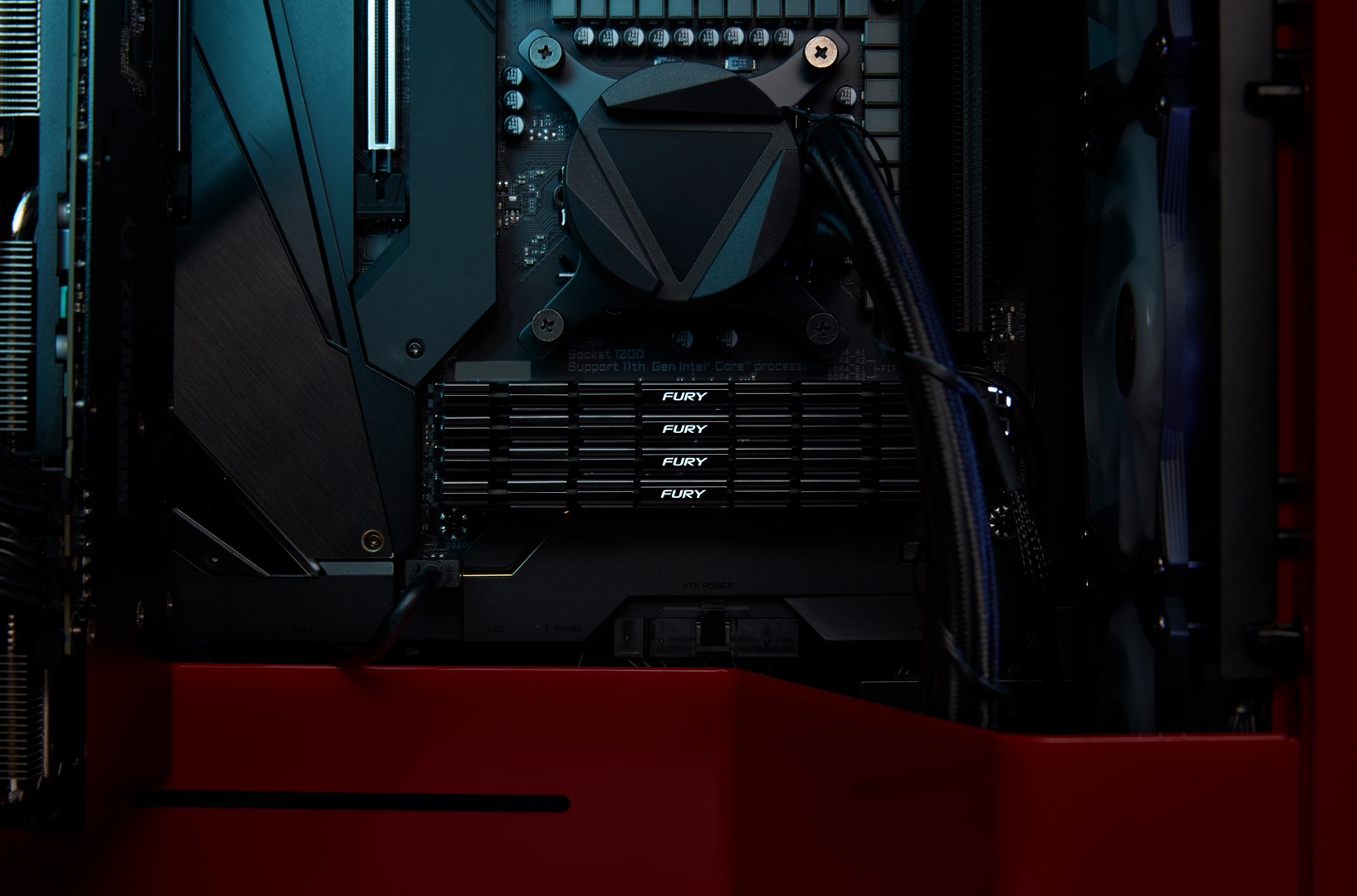 Kingston Technology FURY 16GB 3200MT/s DDR4 CL16 DIMM 1Gx8 Renegade Black - Afbeelding 7