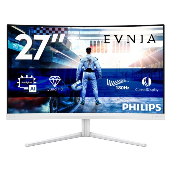 Philips Evnia 5000 27M2C5501/00 computer monitor 68.6 cm (27") 2560 x 1440 pixels Quad HD LCD White