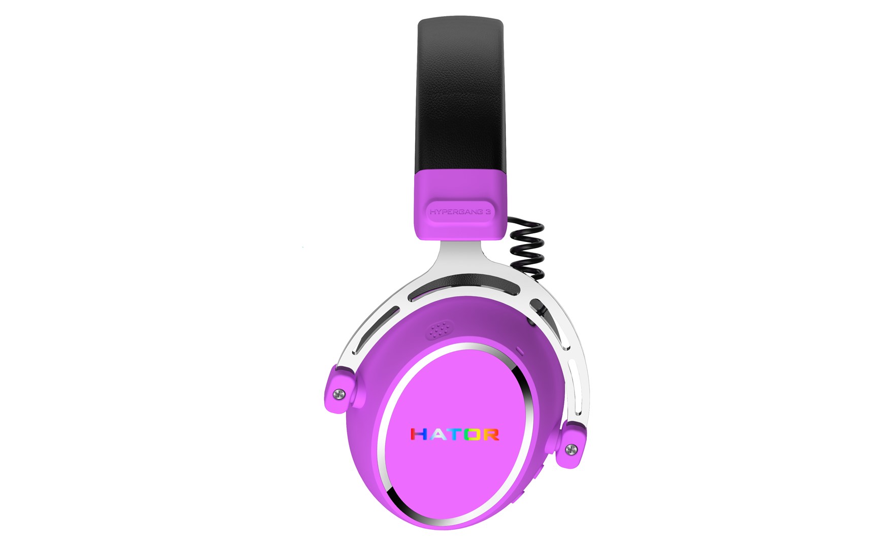HATOR Hypergang 3 Wireless Headset Head-band Gaming USB Type-C / USB Type-A Bluetooth Violet - Afbeelding 6
