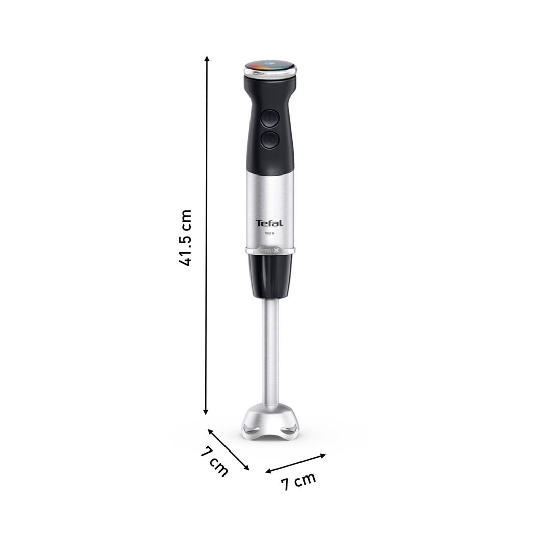 Tefal Quickchef+ HB67G830 blender 0.8 L Immersion blender 1000 W Black, Stainless steel - Afbeelding 7