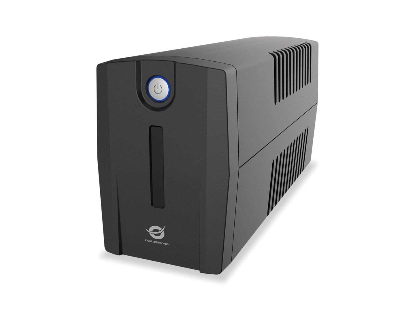 Conceptronic ZEUS02G 850VA 480W UPS, UK socket x 2, HID USB, RJ45 In/Out, AVR