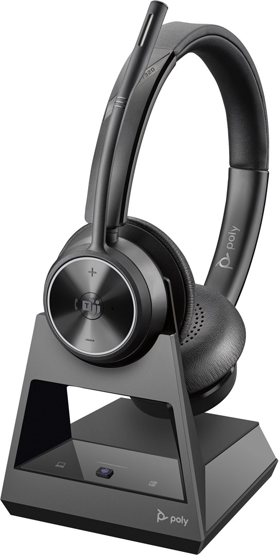 HP Poly Savi 7320-M Office Stereo DECT 1880-1900 MHz Headset - Afbeelding 4