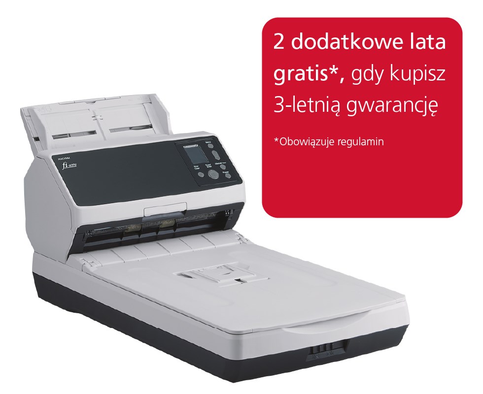 Ricoh fi-8270 ADF + Manual feed scanner 600 x 600 DPI A4 Black, Grey - Afbeelding 2