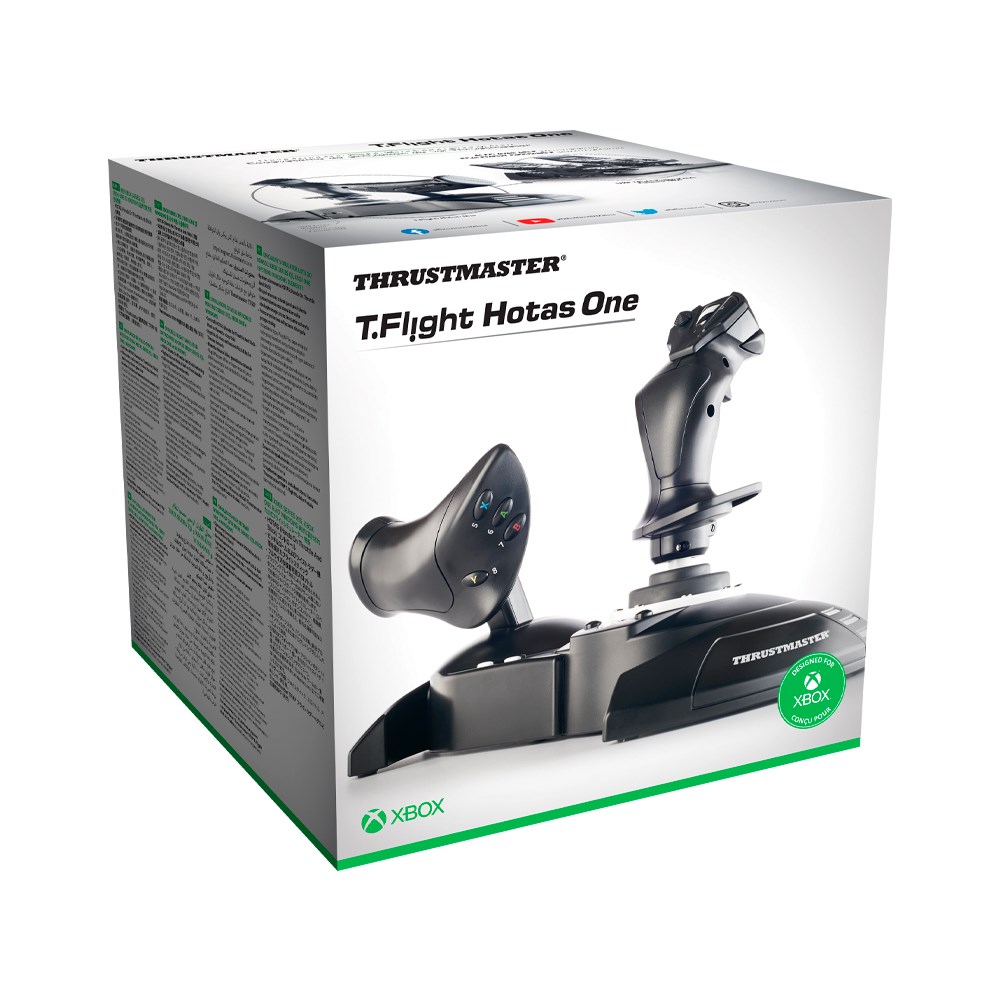 Thrustmaster T.Flight Hotas One Black USB Flight Sim Analogue / Digital PC, Xbox One, Xbox One S, Xbox One X - Afbeelding 8