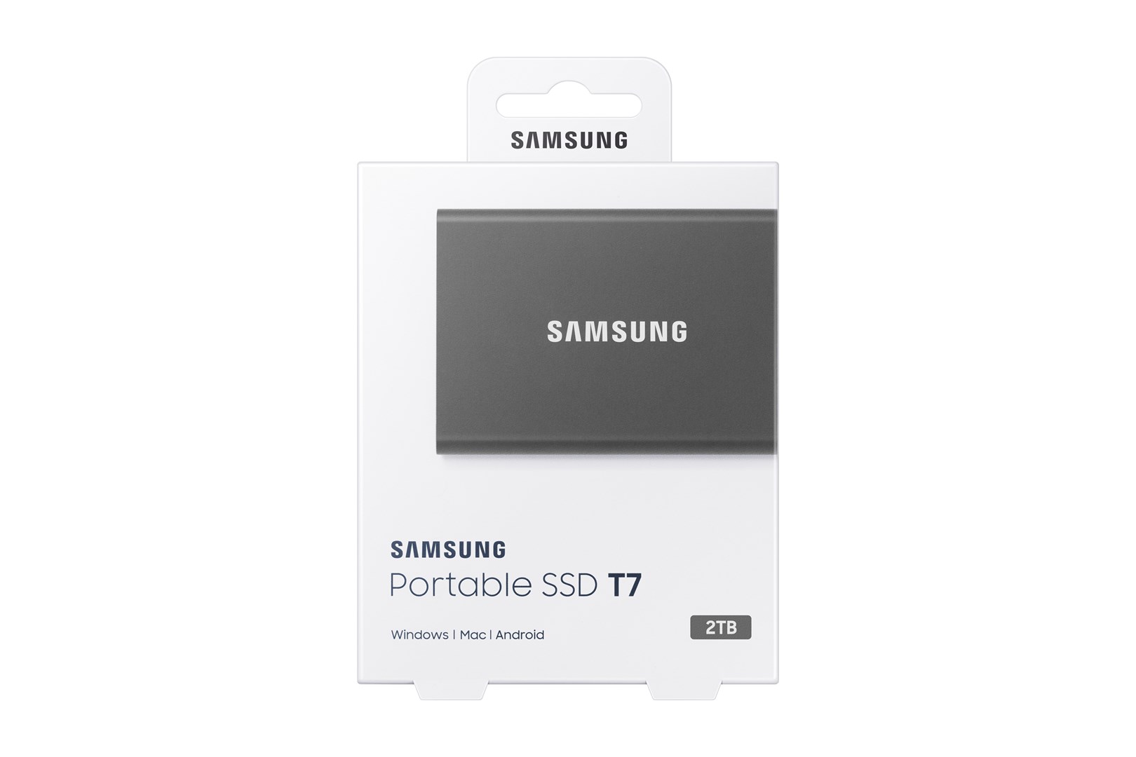 Samsung Portable SSD T7 2 TB USB Type-C 3.2 Gen 2 (3.1 Gen 2) Grey - Afbeelding 2