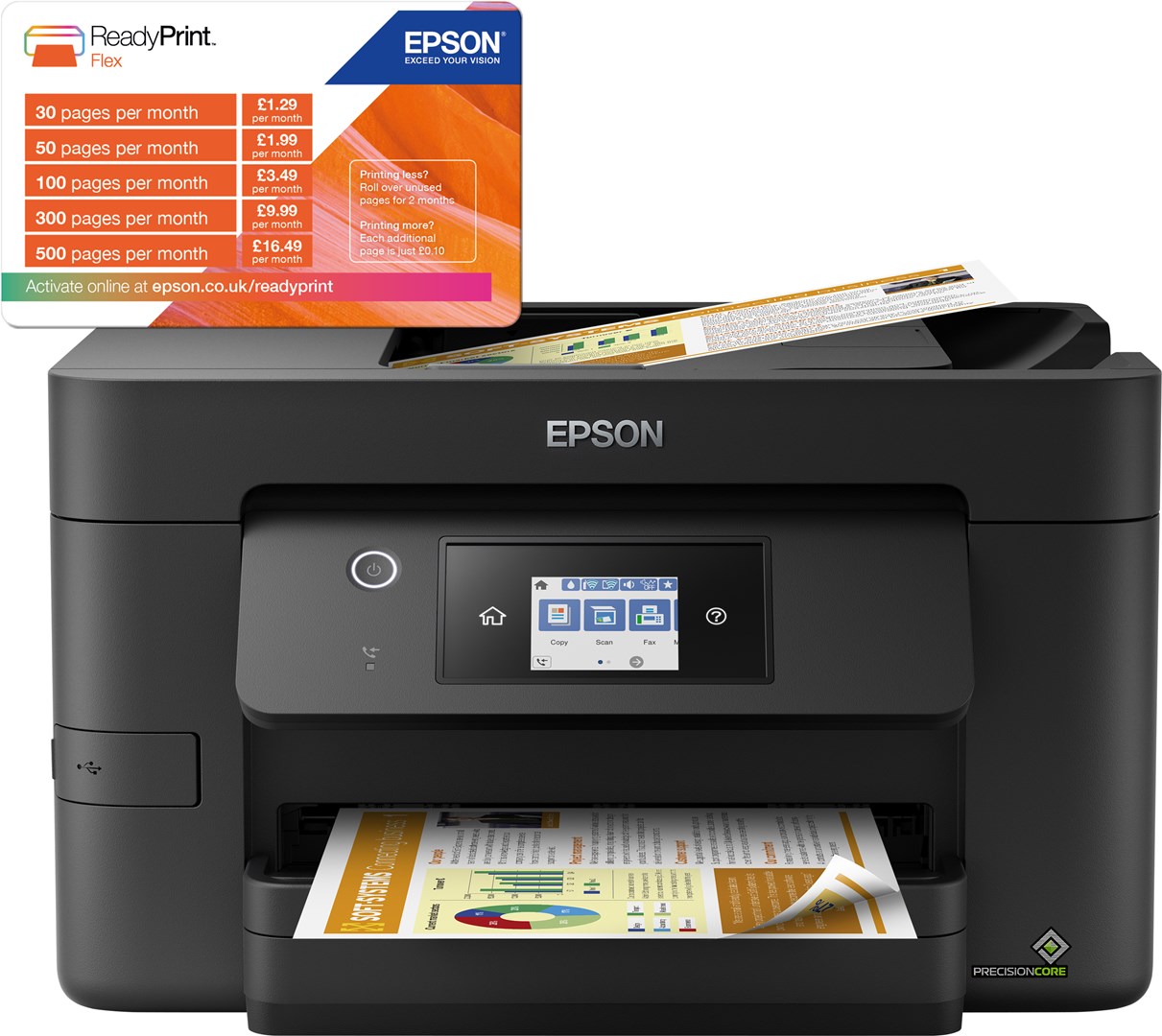 Epson WorkForce Pro WF-3820DWF - multi - Afbeelding 6