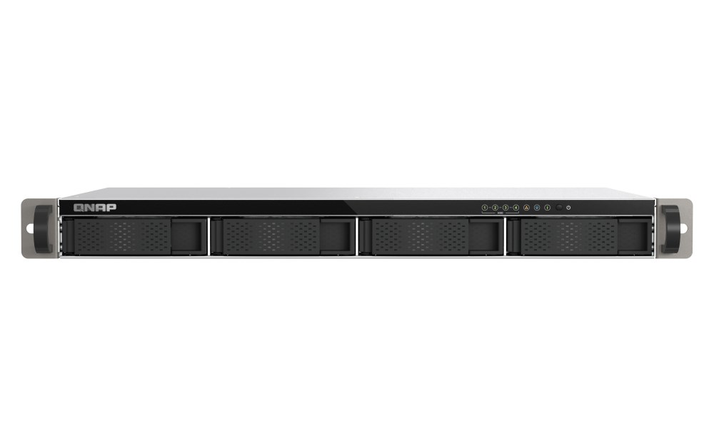 QNAP TS-433eU NAS Rack (1U) Cortex-A Cortex-A55 4 GB 0 TB QNAP Turbo System Black - Afbeelding 4