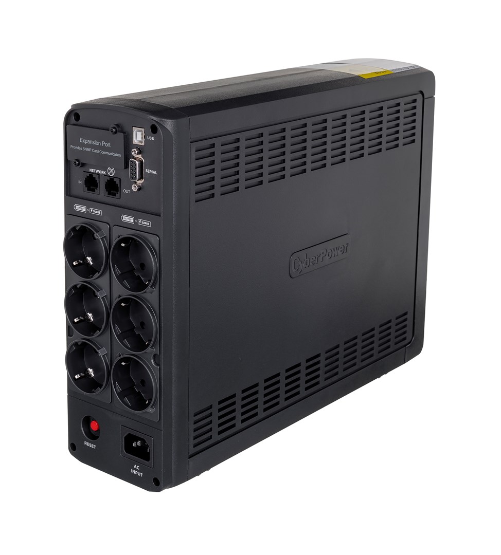 CyberPower CP1600EPFCLCD uninterruptible power supply (UPS) Line-Interactive 1.6 kVA 1000 W 6 AC outlet(s) - Afbeelding 8