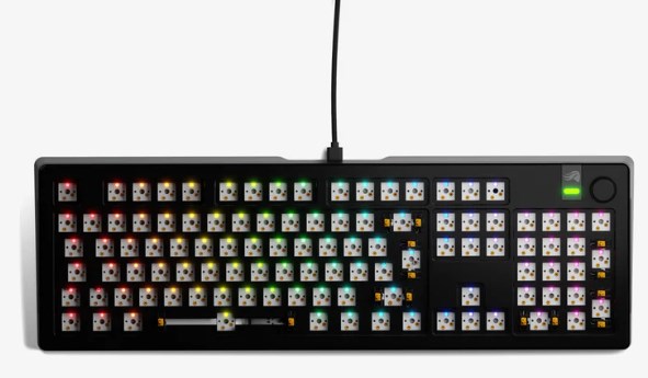 Glorious PC Gaming Race GMMK 3 PRO Barebones keyboard Home USB No Black