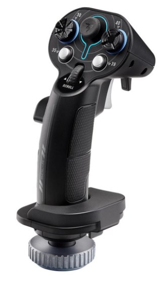 Thrustmaster Sol-R 3 AVA Add-On Grip Black USB Flightstick Analogue / Digital PC - Afbeelding 3
