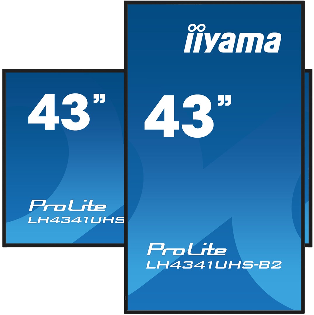 Iiyama LH4341UHS-B2 43-inch 3840x2160 4K UHD IPS Panel - Afbeelding 5