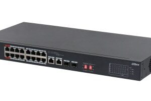 Dahua Technology PoE S3218-16ET-135 network switch Unmanaged L2 Gigabit Ethernet (10/100/1000) Power over Ethernet (PoE) 1U Black