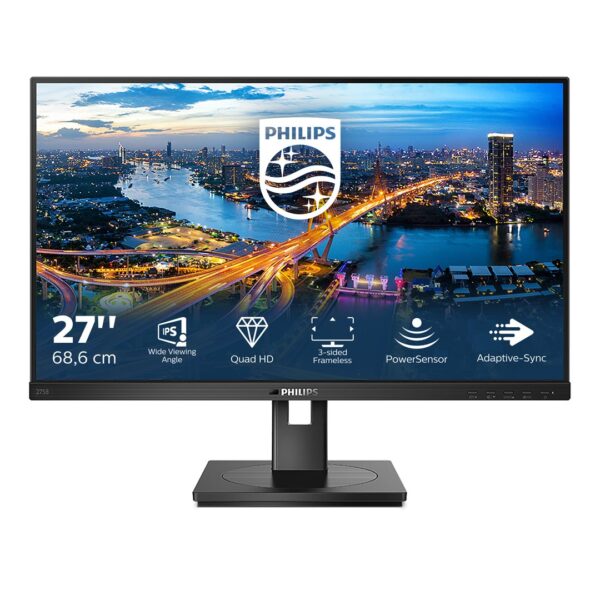 Philips | 275B1/00 | 27 " | IPS | QHD | 16:9 | 4 ms | 300 cd/m2 | Black | HDMI ports quantity 1 | 75 Hz