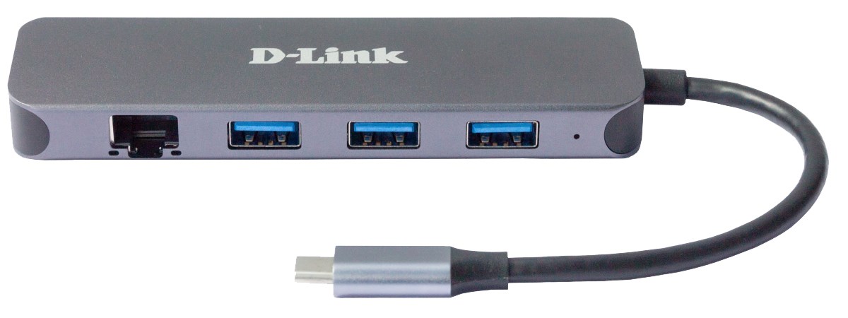 D-Link 5-in-1 USB-C Hub with Gigabit Ethernet/Power Delivery - Afbeelding 3
