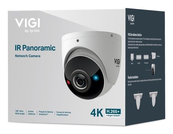 TP-Link InSight S485PI Turret IP security camera Outdoor 3840 x 2160 pixels Wall - Afbeelding 4