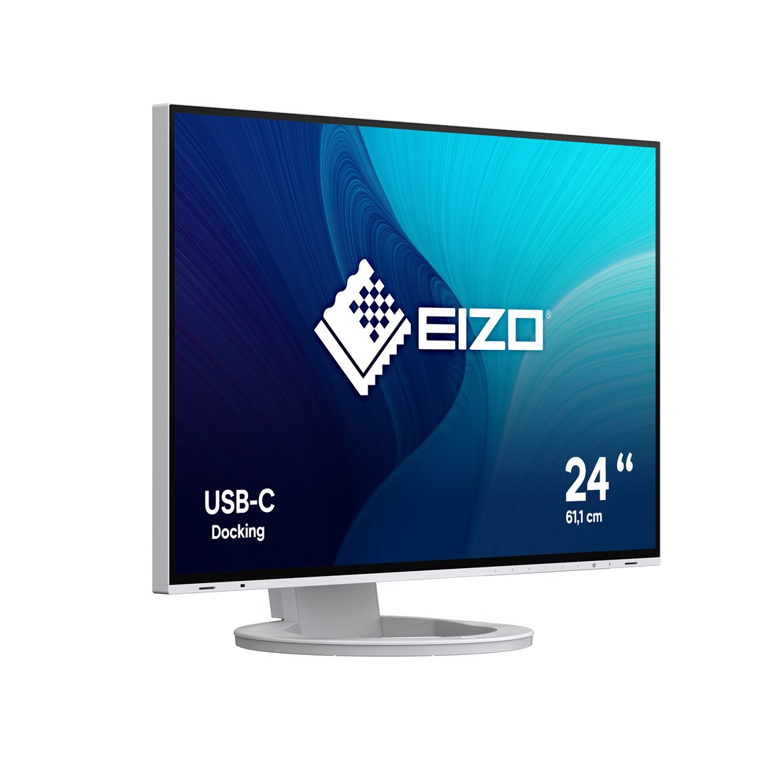 EIZO FlexScan EV2485-WT computer monitor 61.2 cm (24.1") 1920 x 1200 pixels WUXGA LCD White - Afbeelding 3