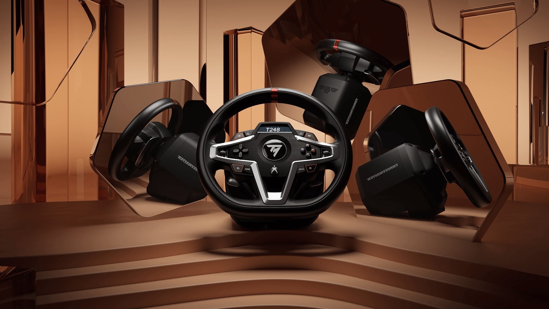 Thrustmaster Steering Wheel T248X Game racing wheel Black - Afbeelding 4