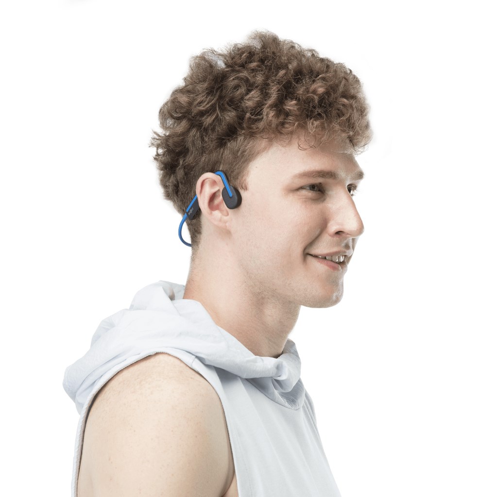 SHOKZ OpenMove Headphones Wireless Ear-hook Calls/Music USB Type-C Bluetooth Blue - Afbeelding 5