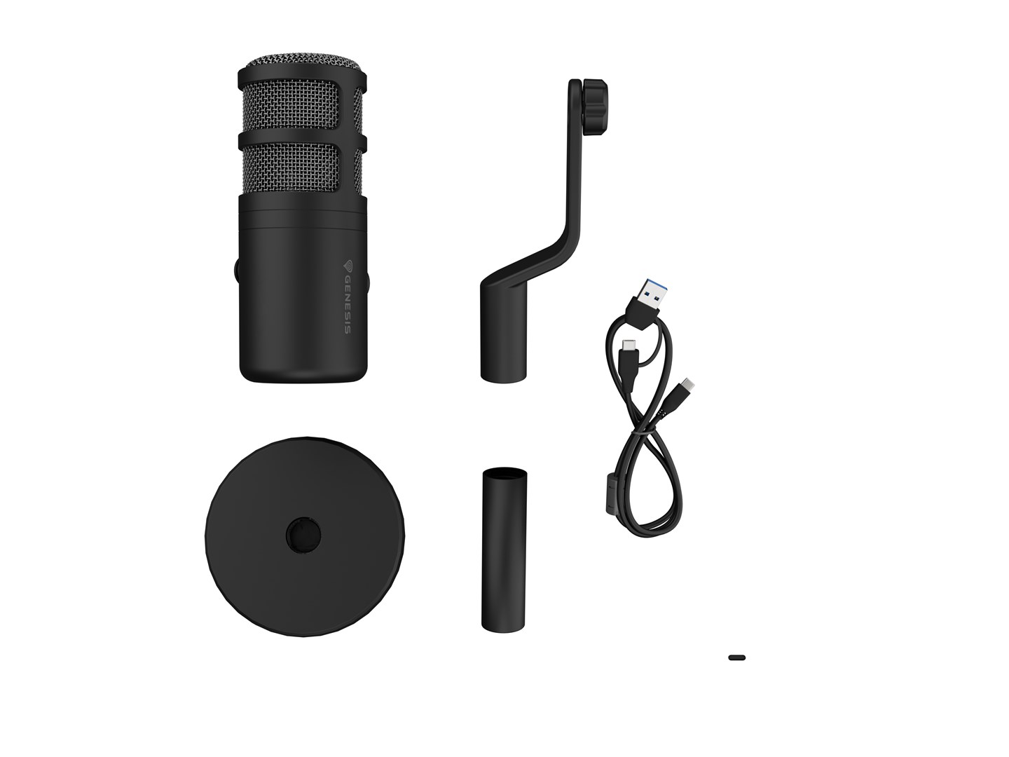 GENESIS Radium 350D Black PC microphone - Afbeelding 4