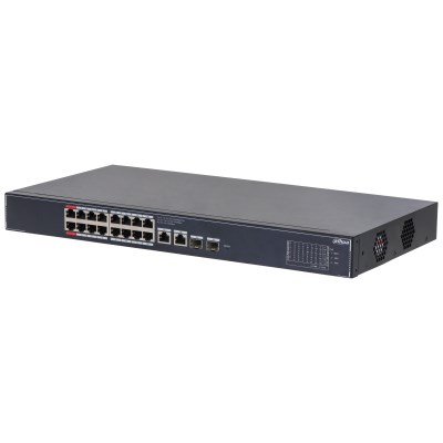 Dahua Technology SG4020LP network switch Managed L2 Gigabit Ethernet (10/100/1000) Power over Ethernet (PoE) Black - Afbeelding 3