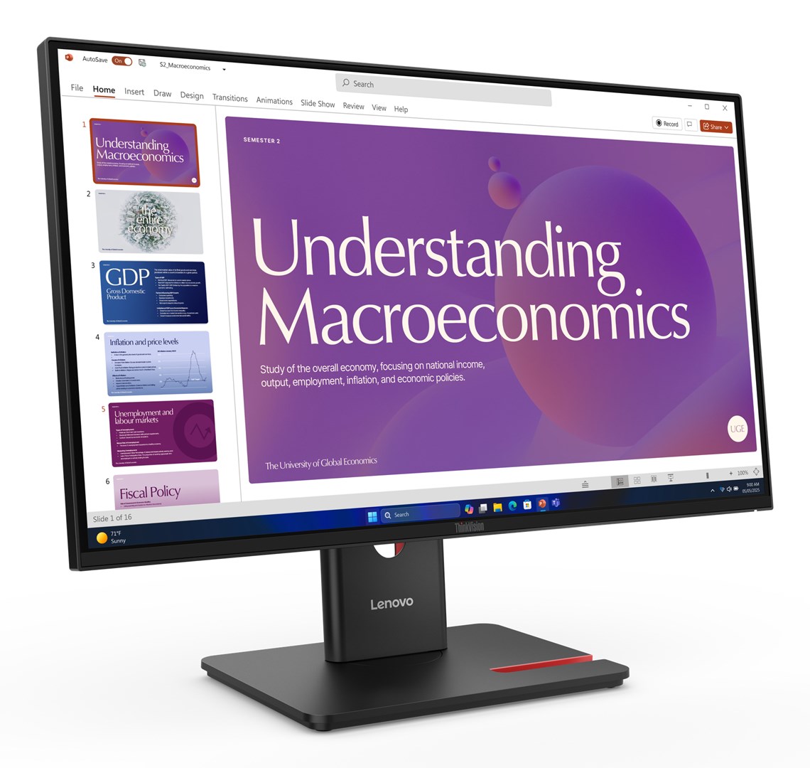 Lenovo ThinkVision T24D-40 Monitor - Afbeelding 4