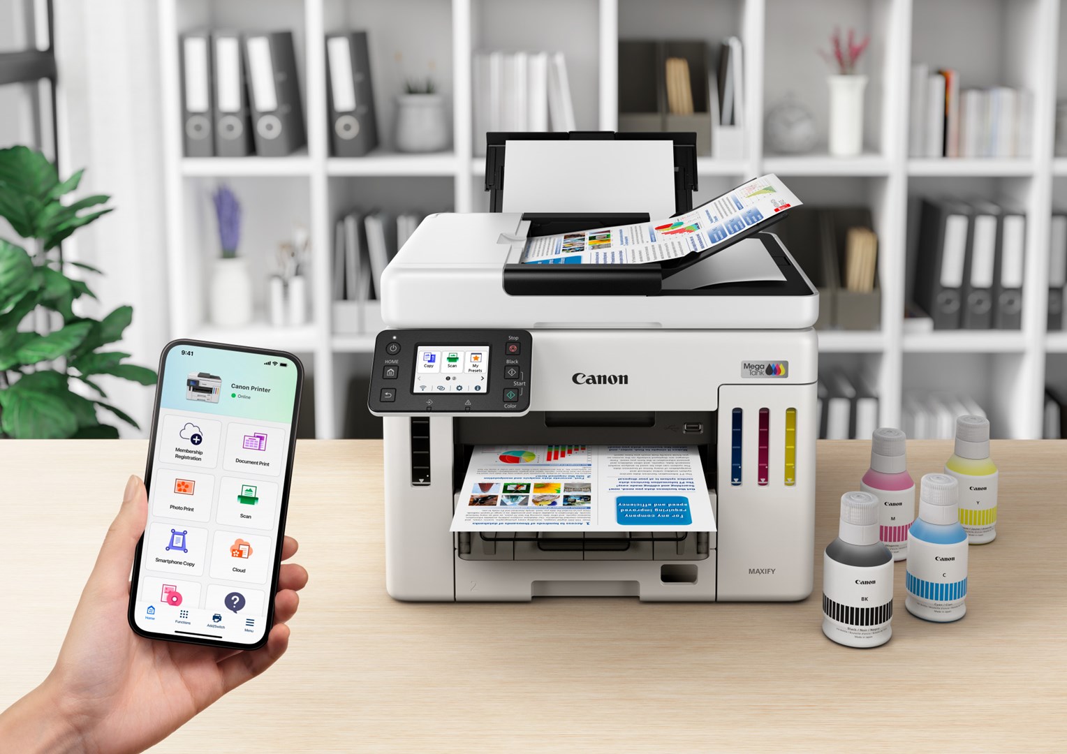 Canon MAXIFY GX7150 Inkjet A4 600 x 1200 DPI Wi-Fi - Afbeelding 9