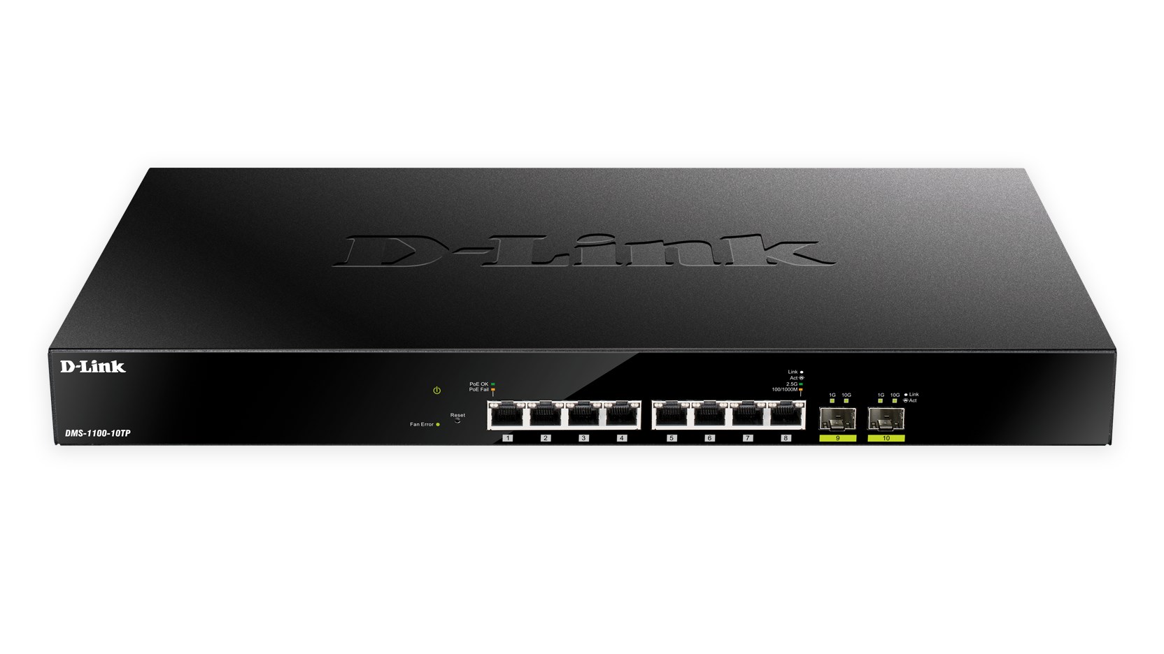 D-Link 10-Port Multi-Gigabit PoE+ Smart Managed Switch - Afbeelding 3