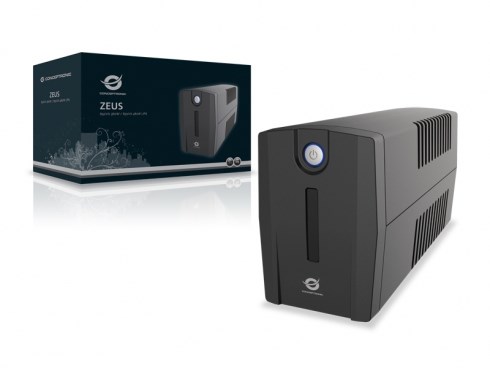 Conceptronic ZEUS 650VA 360W UPS, IEC socket - Afbeelding 3