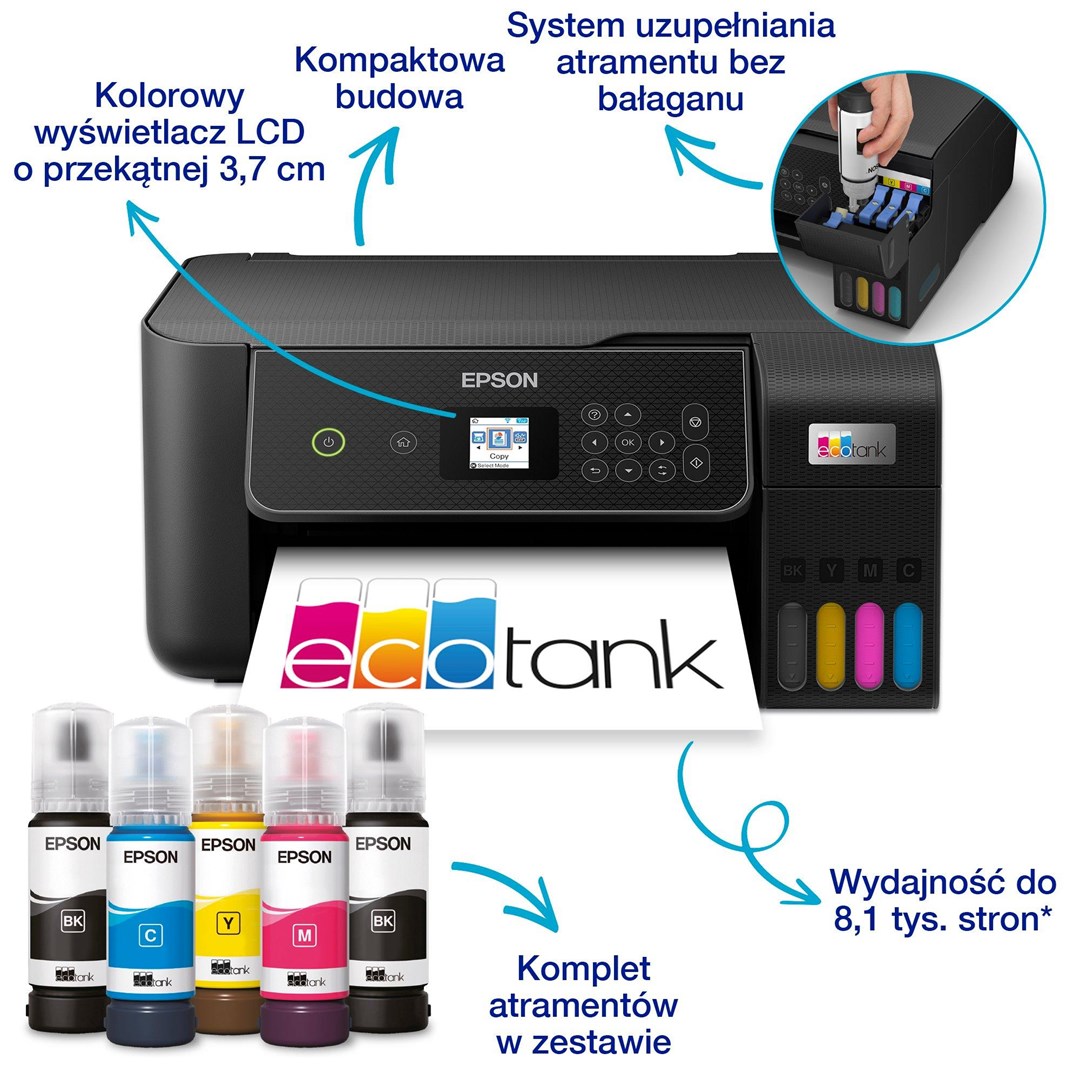 Epson EcoTank L3280 3-in-1 inkjet multifunction printer - Afbeelding 4