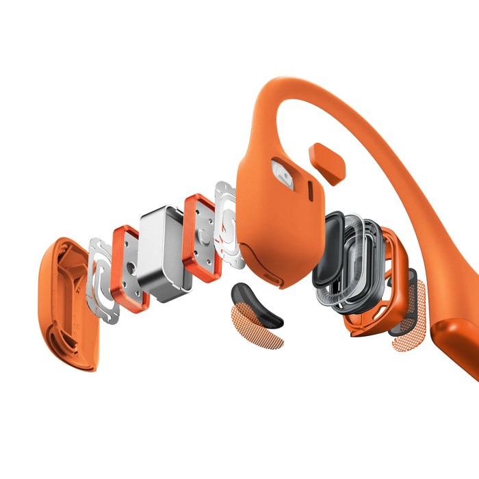 Shokz OpenRun Pro 2, pomarańczowe – bone conduction headphones - Afbeelding 4