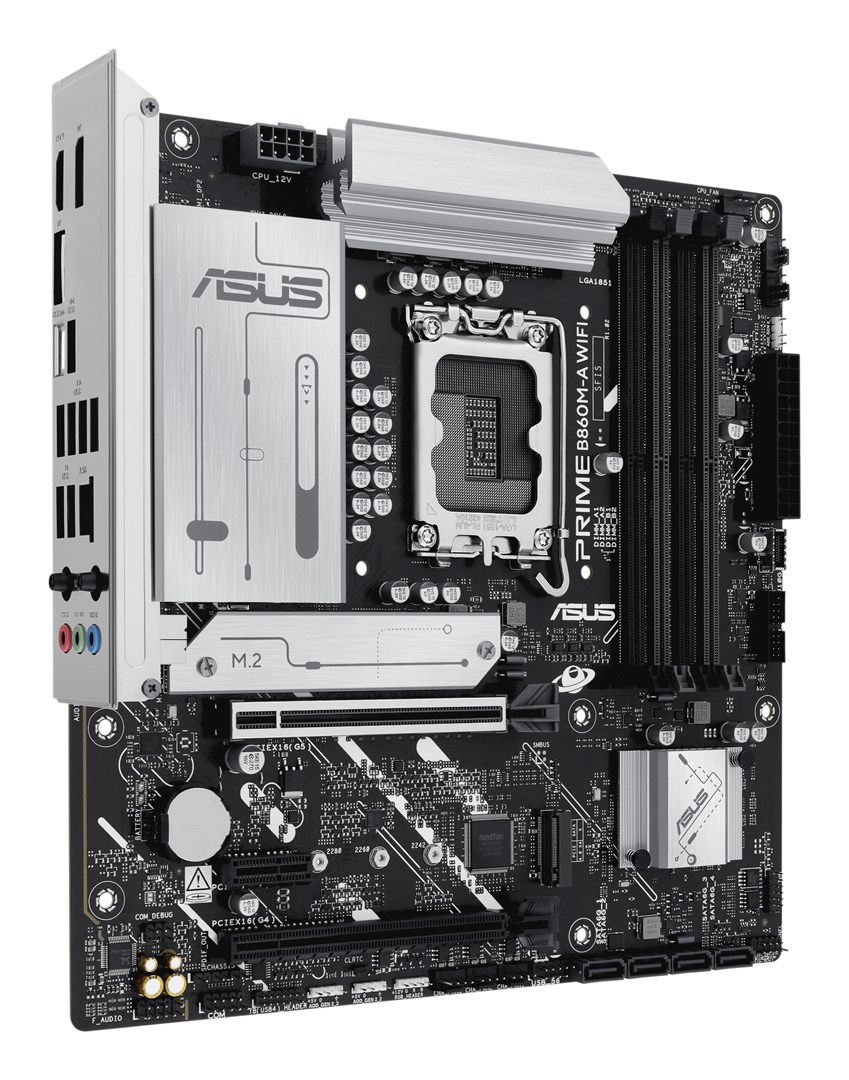 ASUS PRIME B860M-A WIFI Intel B860 LGA 1851 (Socket V1) micro ATX - Afbeelding 3