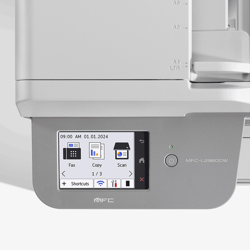 Brother MFC-L2960DW multifunction printer Laser A4 1200 x 1200 DPI 34 ppm Wi-Fi - Afbeelding 4