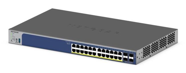 NETGEAR 28-Port PoE Gigabit/10G Stackable Smart Switch (GS728TXP) - Afbeelding 2