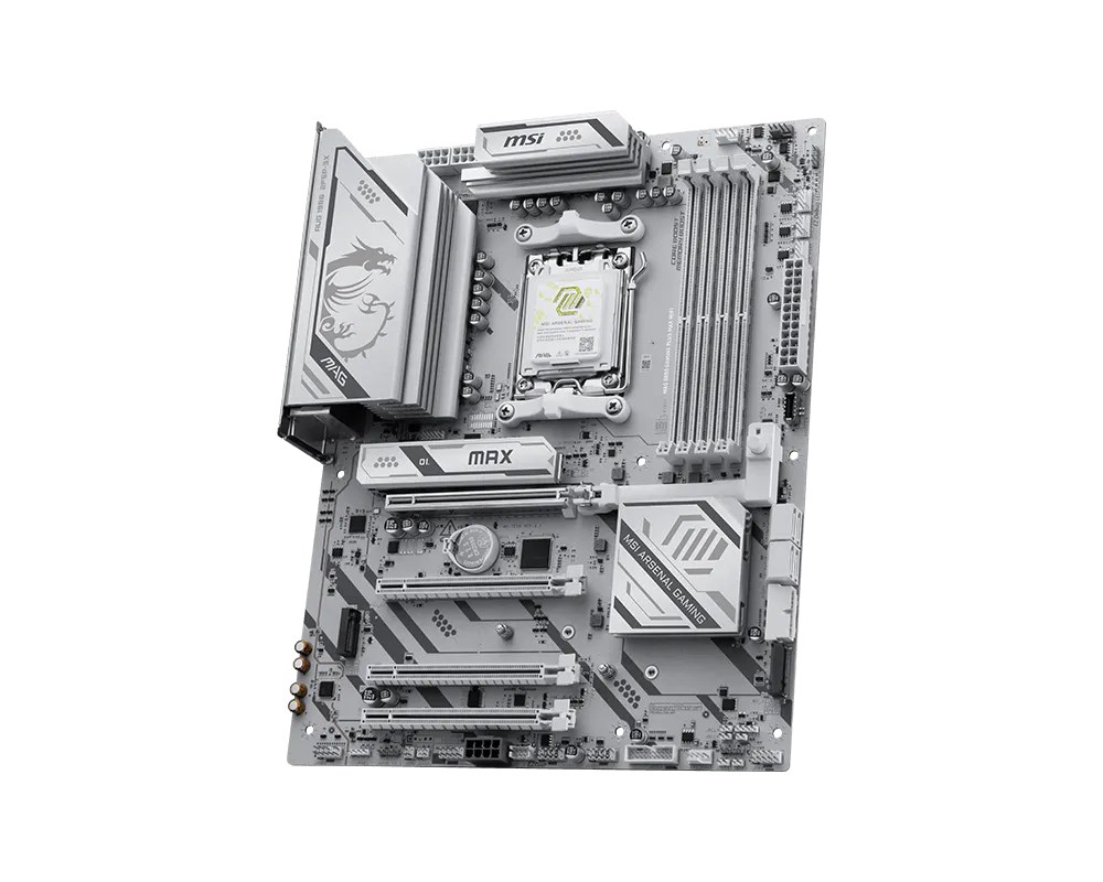 MSI MAG B850 GAMING PLUS MAX WIFI motherboard AMD B850 Socket AM5 ATX - Afbeelding 2