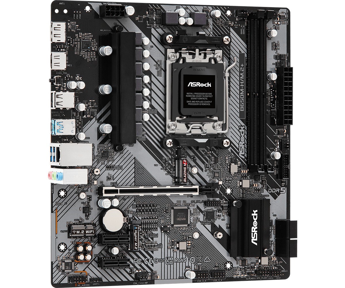 ASRock B650M-H/M.2+ motherboard - Afbeelding 2