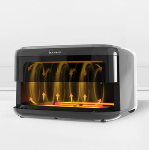 Taurus 3-in-1 Air Fryer, Pizza Maker and Grill - Afbeelding 3