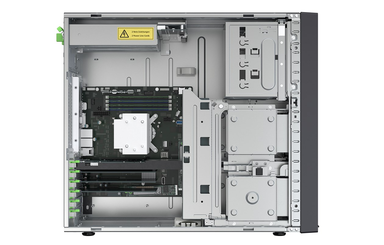 Fujitsu PRIMERGY TX1330 M5 server Tower Intel Xeon E E-2388G 3.2 GHz 32 GB DDR4-SDRAM 500 W - Afbeelding 4