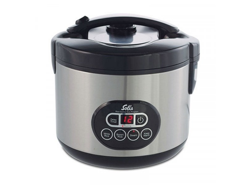 Solis 979.30 rice cooker 1.2 L 500 W Stainless steel - Afbeelding 2