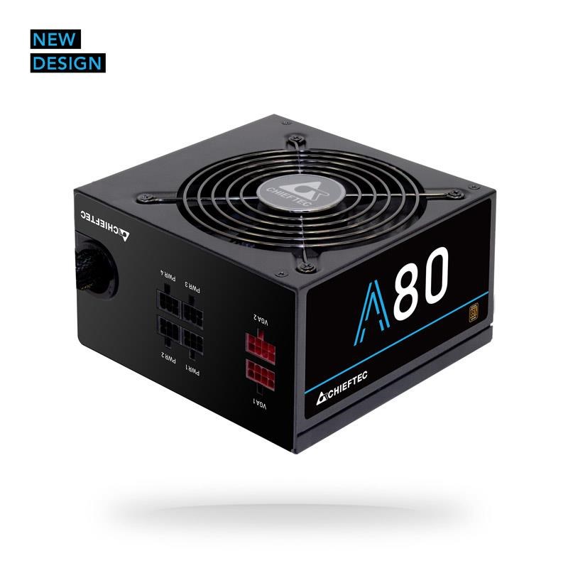 Chieftec CTG-750C power supply unit 750 W 24-pin ATX ATX Black - Afbeelding 5