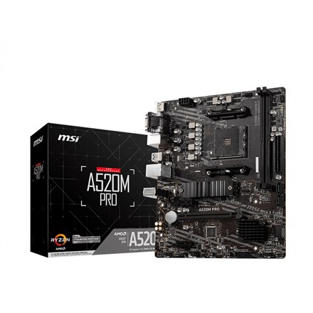 MSI A520M PRO motherboard AMD A520 Socket AM4 micro ATX - Afbeelding 8