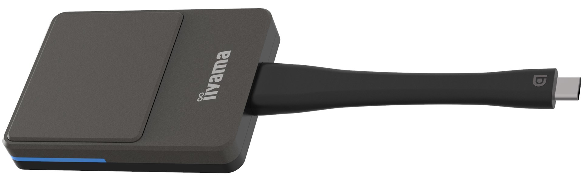 iiyama WP D002C Smart TV dongle USB 4K Ultra HD Black, Silver - Afbeelding 2