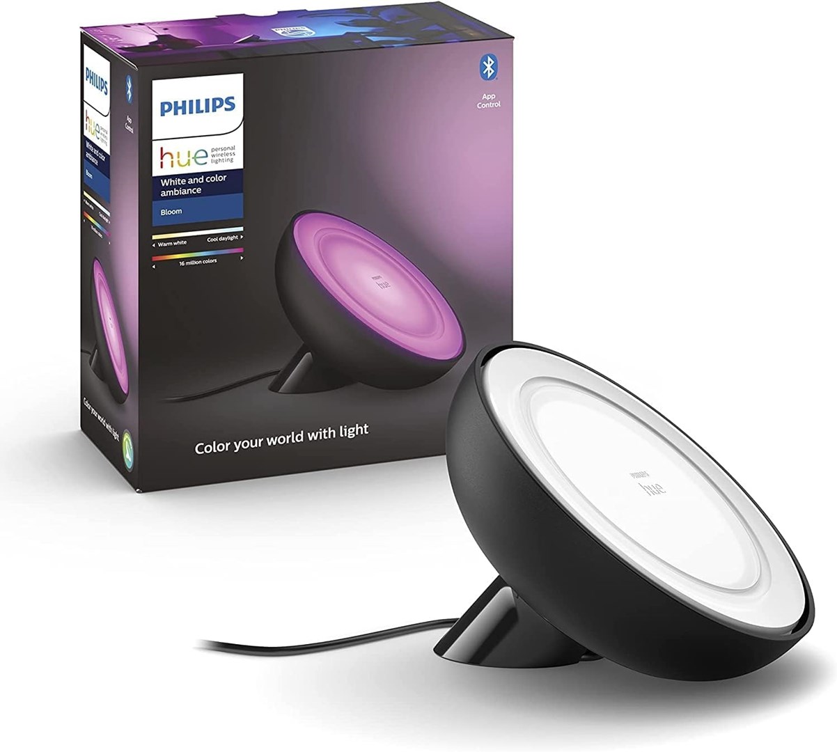 Philips Hue White and colour ambience Bloom table lamp - Afbeelding 8